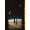 Sisters - Retro Futuristisches Collage Design