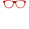 Abstract glasses / line / pattern / trend / red