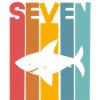 Shark 7th Birthday Kids