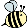 Bumblebee pastel