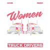 Femme camionneur cadeau