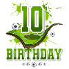 10th Birthday Football