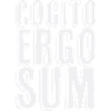 Cogito ergo sum - latinsk offert