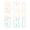 Skieur cadeau