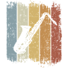 Rétro saxophone