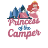 Camping Family Tent Cute Princess