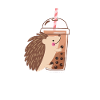 Bubble Tea Hedgehog