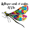 Autism Awareness Let It Be Dragonflies
