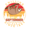 1983 In September Sloth Retro
