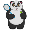 Panda Tennis Racket