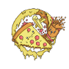 Restauration rapide de style Kawaii