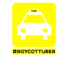 Taxi Boycott UBER