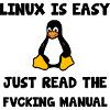 Linux Nerd Geek Programmierer Hacker