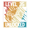 35th birthday Gamer 35 years
