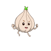 Comic Knoblauch