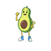 Comic Avocado