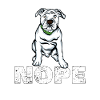 Nope American Bulldog Dog Saying