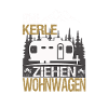 Echte Kerle ziehen Wohnwagen