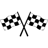 Chequered flag icon