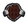 Chocolat dans le cœur