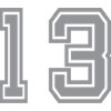 13 Jersey number