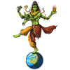 Alien Shiva Hindu God