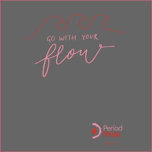 Square Go With Your Flow Poster