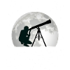 Astronomie Lune Télescope Astrophysique