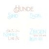 Hunde sind wie Engel