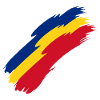 Roumanie drapeau couleurs