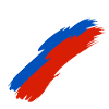 Russie drapeau couleurs