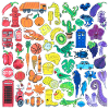 Rainbow Gradient Small Parts