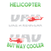 Hubschrauberpilot Luftfahrt Helicopter Dad