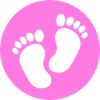 Baby Foot Feet Pink Pink