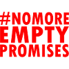 no more empty promises