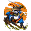 Panda Bear Samurai