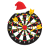 Fléchettes Cadeau de Noël