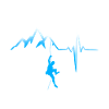 Climbing heartbeat mountains