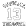 Official adolescent 13 ans anniversaire