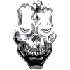 Skull Shine Gothic Skull