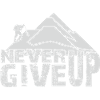 CLIMBING NEVER GIVE UP