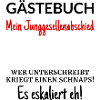 Junggesellenabschied Gästebuch