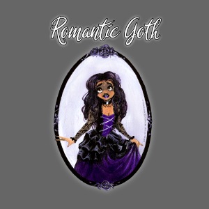 Romantic Goth Merch Design for WGM