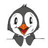 Mignon Pingouin Animaux BD
