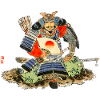 Samurai by Kōno Bairei