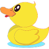 Small rubber duck
