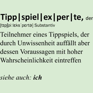 Tippspielexperte, der