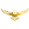 Eagle in gold