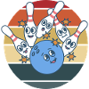 Divertente palla da bowling per bowling Verien