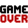 GAME OVER PIXEL Retro Gaming